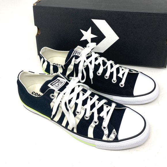 🌿Sale🌿 Converse Chuck Taylor AS Low black Egret Canvas Men's Size 11 167667F - Picture 7 of 10